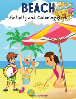 Beach Activity And Coloring Book: Amazing Kids Activity Books, Activity Books For Kids - Over 120 Fun Activities Workbook, Page Large