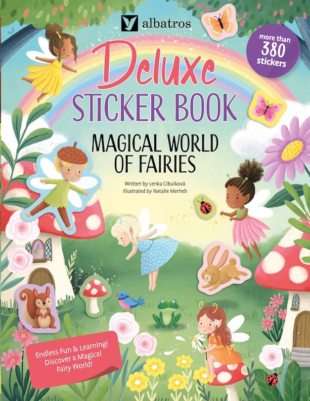 Couverture_Deluxe Sticker Book: Magical World of Fairies