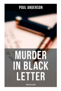 Front cover_Murder in Black Letter (Thriller Classic)