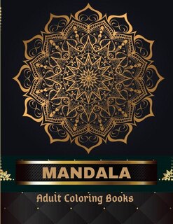 Couverture_Mandala Adult Coloring Books 100 Pages