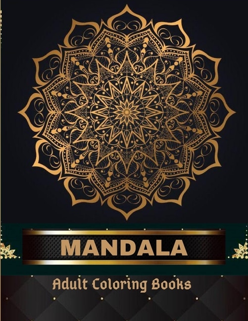 Couverture_Mandala Adult Coloring Books 100 Pages