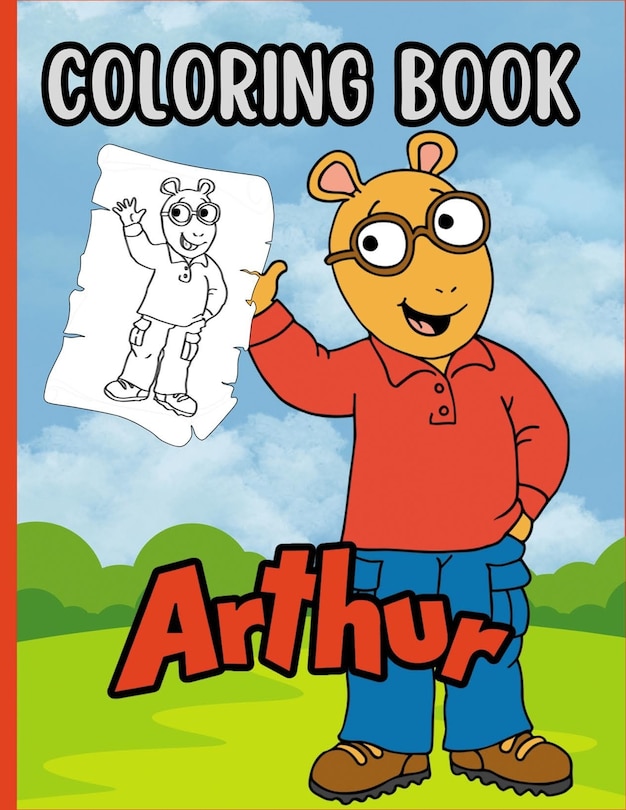 Couverture_Arthur Coloring Book