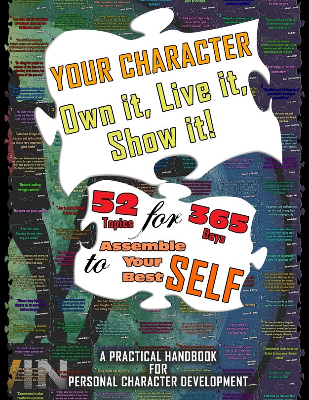 Front cover_Your Character - Own It, Live It, Show It!