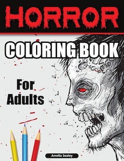 Front cover_Creepy Coloring Book for Adults