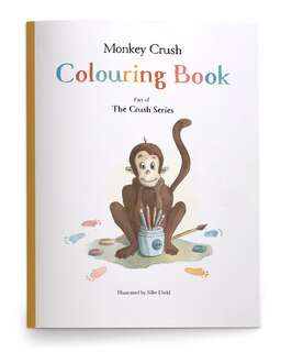 Front cover_Monkey Crush Colouring Book