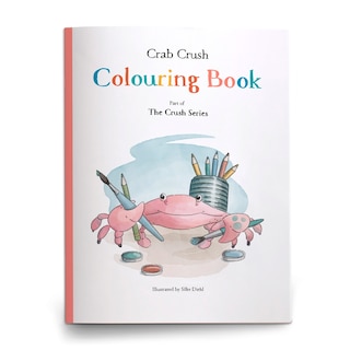 Front cover_Crab Crush Colouring Book
