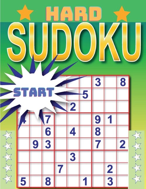 Front cover_Hard Sudoku Puzzle Book