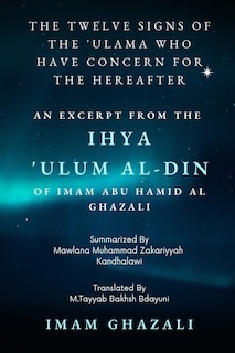 Couverture_The Twelve Signs of the 'Ulama who have concern for the hereafter