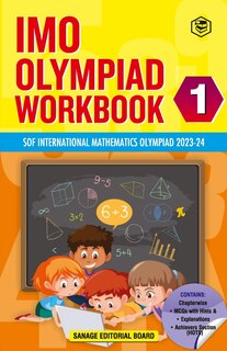 Front cover_SPH International Mathematics Olympiad (IMO) Workbook for Class 1 - MCQs, Previous Years Solved Paper and Achievers Section - SOF Olympiad Preparation Books For 2023-2024 Exam