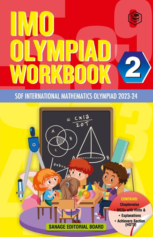 Front cover_SPH International Mathematics Olympiad (IMO) Workbook for Class 2 - MCQs, Previous Years Solved Paper and Achievers Section - SOF Olympiad Preparation Books For 2023-2024 Exam