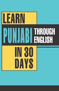 Front cover_Learn Punjabi Through English In 30 Days