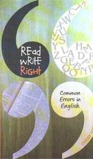 Front cover_Read Write Right: Common Errors in English
