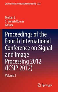 Couverture_Proceedings of the Fourth International Conference on Signal and Image Processing 2012 (ICSIP 2012)