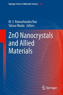 Front cover_ZnO Nanocrystals and Allied Materials