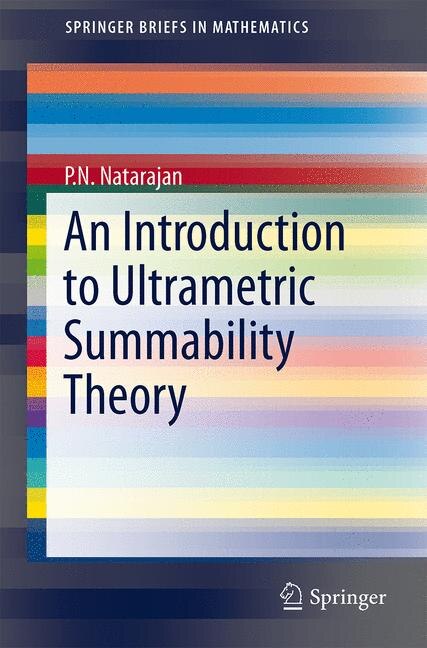 Couverture_An Introduction to Ultrametric Summability Theory