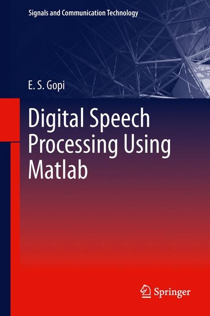 Couverture_Digital Speech Processing Using Matlab