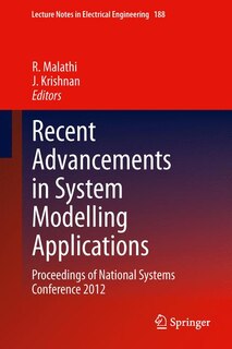 Front cover_Recent Advancements In System Modelling Applications