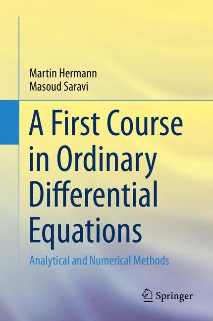 Front cover_A First Course in Ordinary Differential Equations