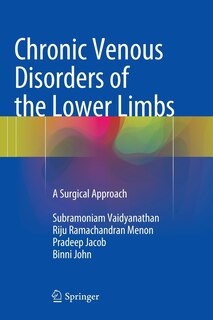 Couverture_Chronic Venous Disorders of the Lower Limbs