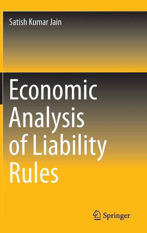 Front cover_Economic Analysis of Liability Rules