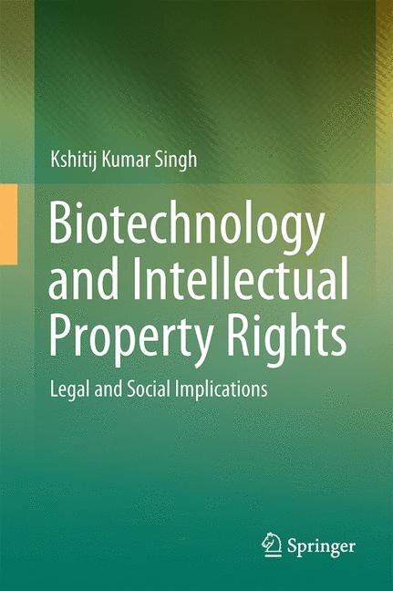Couverture_Biotechnology and Intellectual Property Rights