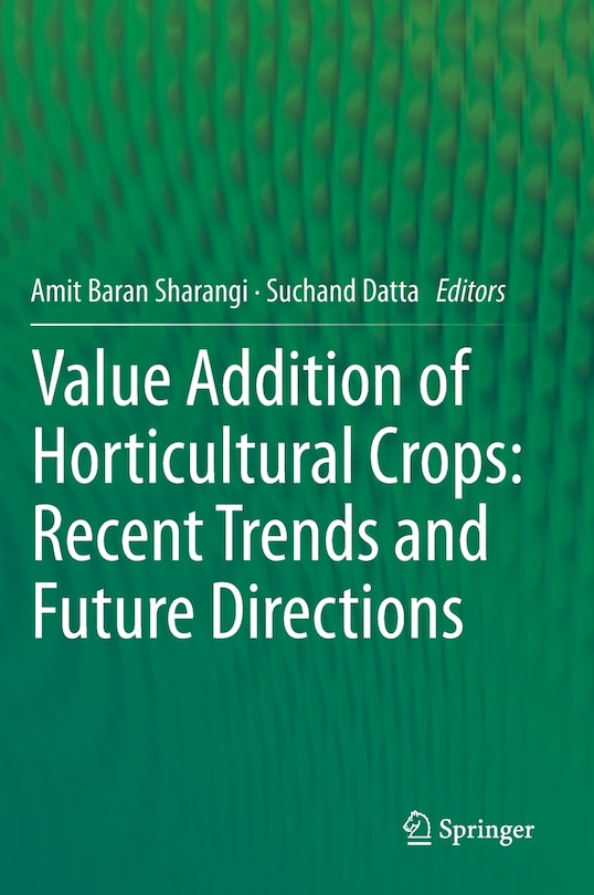 Front cover_Value Addition Of Horticultural Crops