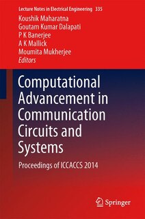 Couverture_Computational Advancement in Communication Circuits and Systems