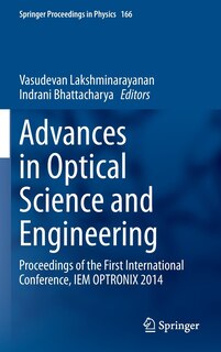 Front cover_Advances in Optical Science and Engineering