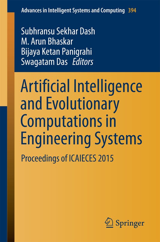 Couverture_Artificial Intelligence and Evolutionary Computations in Engineering Systems
