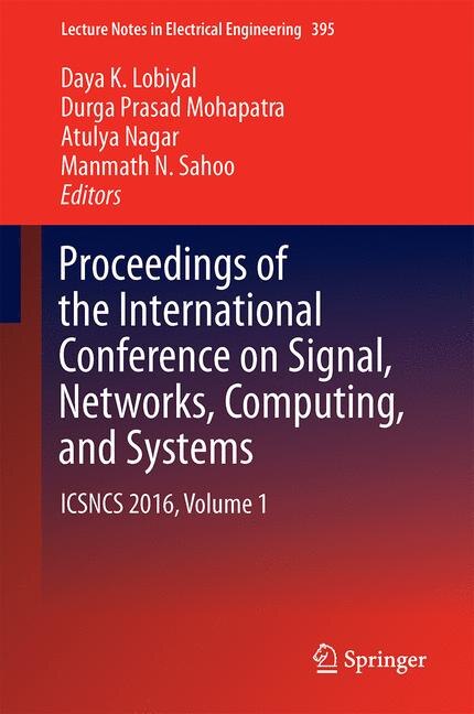 Couverture_Proceedings Of The International Conference On Signal, Networks, Computing, And Systems