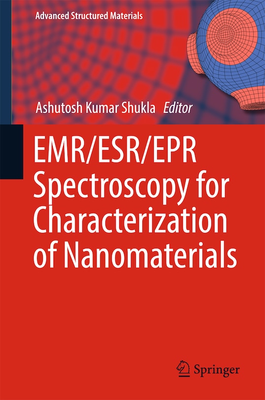 Couverture_Emr/esr/epr Spectroscopy For Characterization Of Nanomaterials