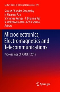 Couverture_Microelectronics, Electromagnetics and Telecommunications