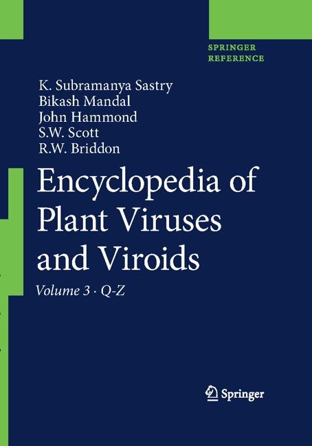Front cover_Encyclopedia Of Plant Viruses And Viroids