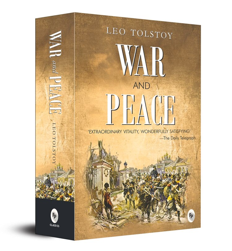 Front cover_War and Peace (Deluxe Hardbound Edition)
