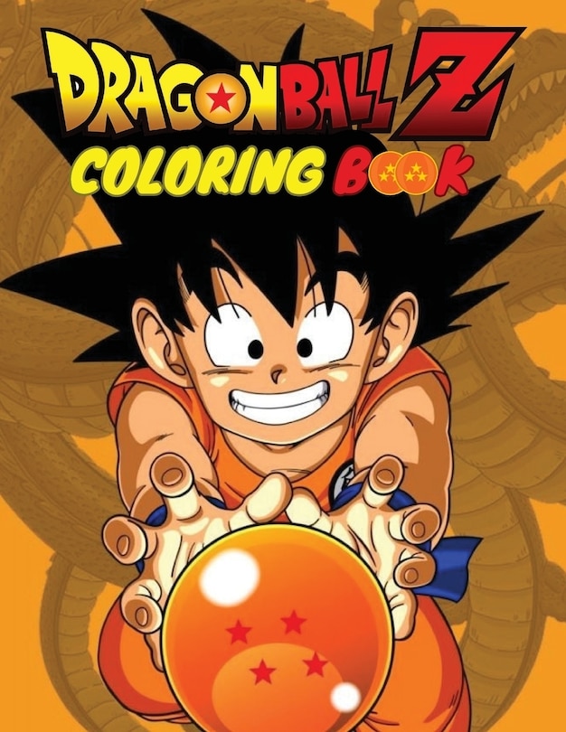 Front cover_Epic Dragon Ball Coloring book Adventures