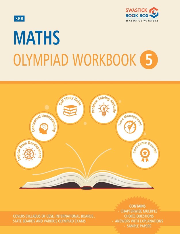 Front cover_Sbb Maths Olympiad Workbook - Class 5