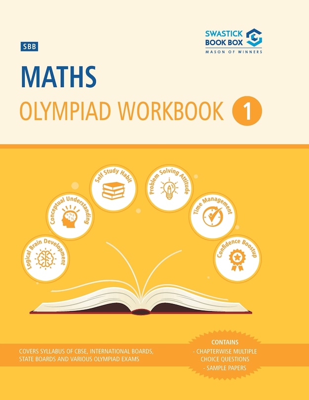 Front cover_SBB Maths Olympiad Workbook - Class 1