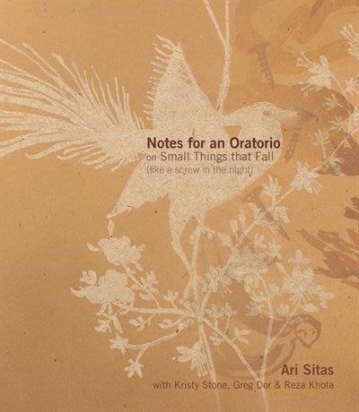 Front cover_Notes For An Oratorio On Small Things That Fall