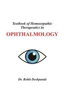 Front cover_Textbook of Homoeopathic Therapeutics in Ophthalmology