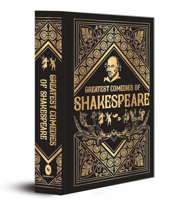 Front cover_Greatest Comedies of Shakespeare (Deluxe Hardbound Edition)