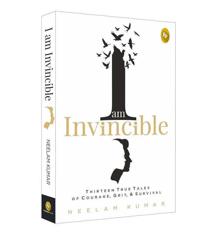 Front cover_I Am Invincible, Thirteen True Tales of Courage, Grit, & Survival