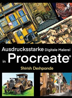 Front cover_Ausdrucksstarke Digitale Malerei in Procreate
