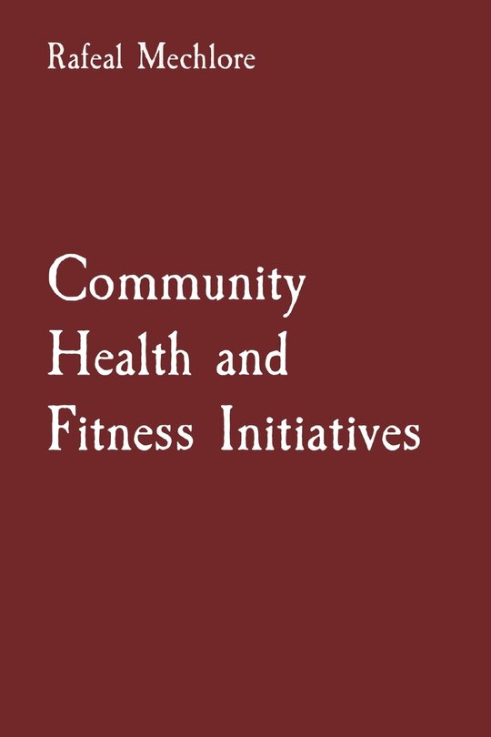 Front cover_Community Health and Fitness Initiatives