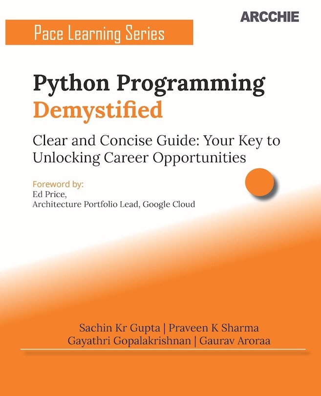 Couverture_Python Programming Demystified