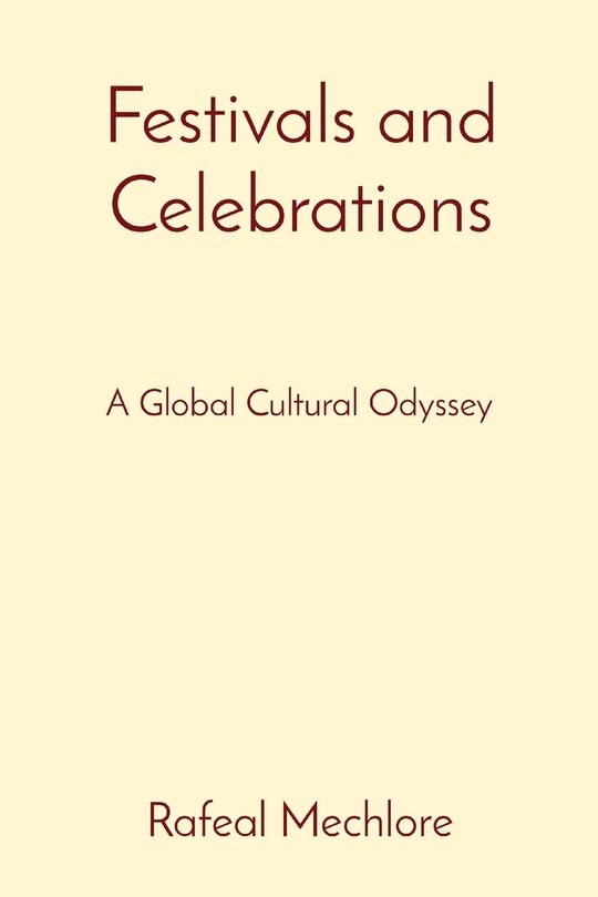 Front cover_Festivals and Celebrations