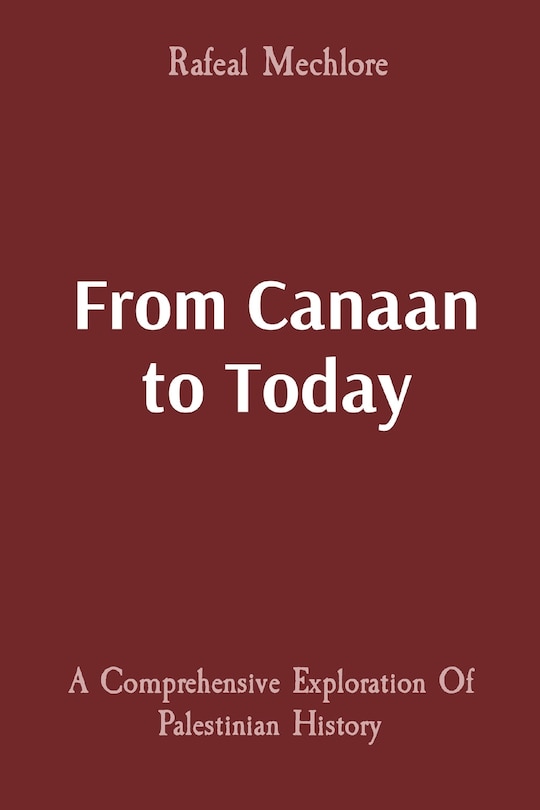 Couverture_From Canaan to Today