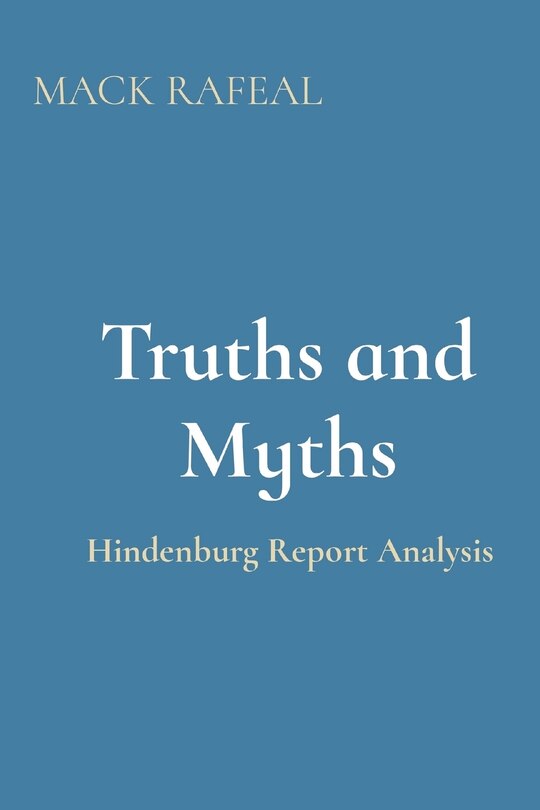 Front cover_Truths and Myths