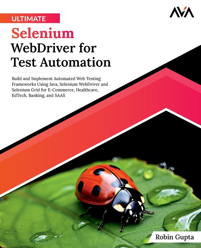 Front cover_Ultimate Selenium WebDriver for Test Automation