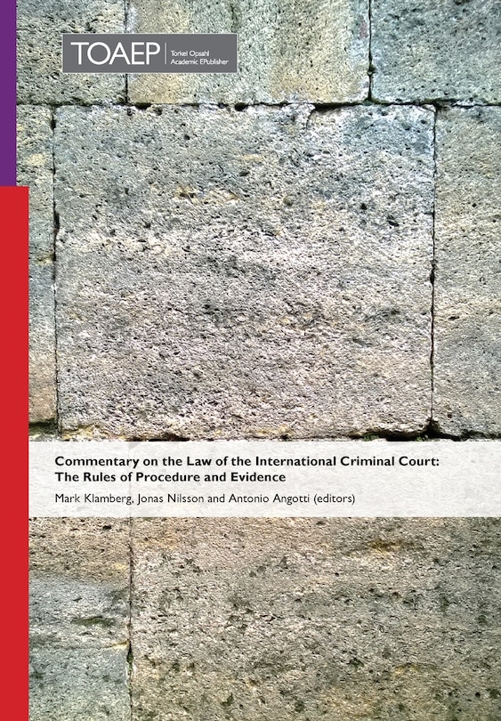 Couverture_Commentary on the Law of the International Criminal Court