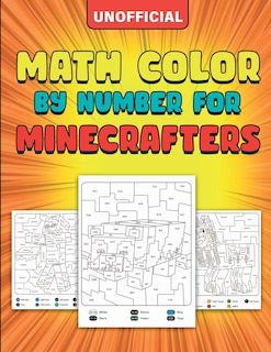 Front cover_Math Color By Number For Minecrafters